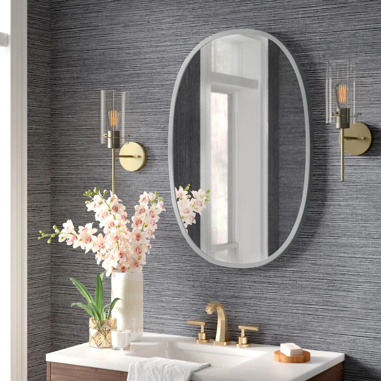 Hub Rubber Flat Mirror