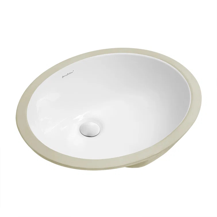 Monaco 19 Oval Under-Mount Bathroom Sink