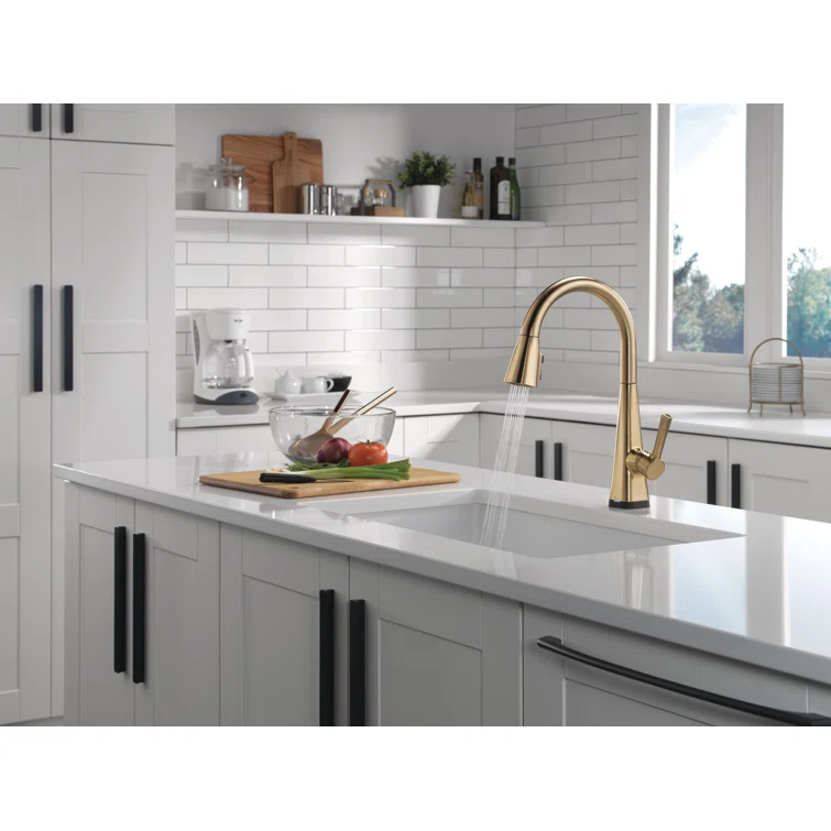 Lenta Pull Down Sprayer Touch Kitchen Sink Faucet, Touch Control Kitchen Faucet