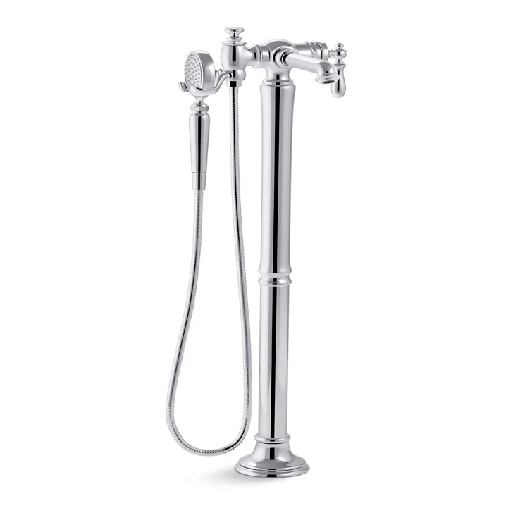 Artifacts® Single Handle Floor Mounted Clawfoot Tub Faucet