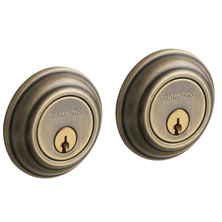 Baldwin Traditional Double Cylinder Deadbolt for 2 1/8" Bore Hole