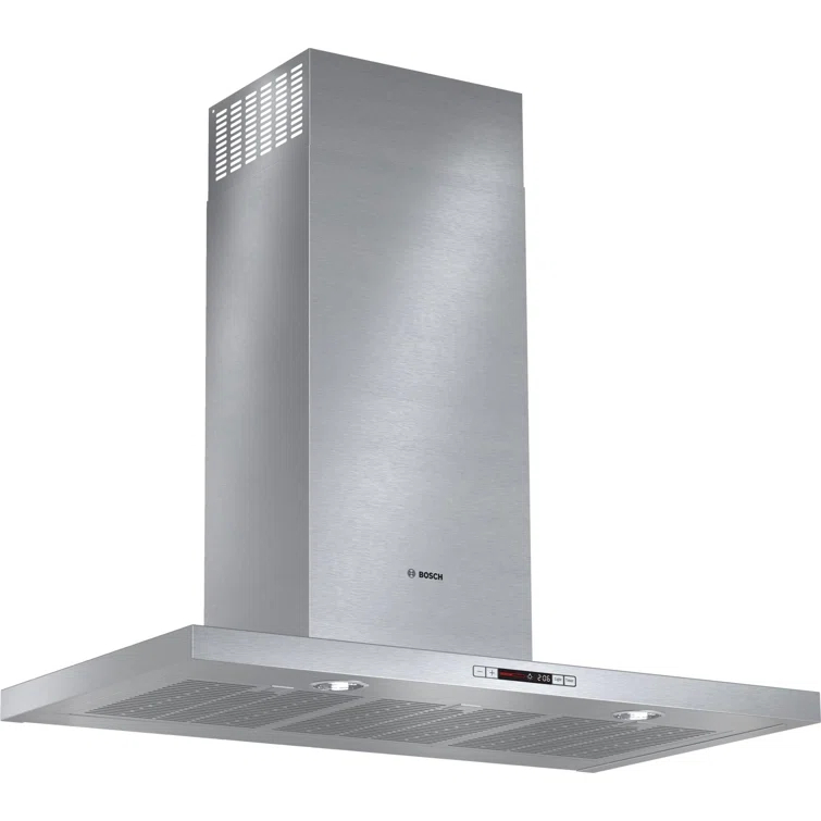 800 Series 36" 600 CFM Convertible Wall Mount Range Hood in Stainless Steel