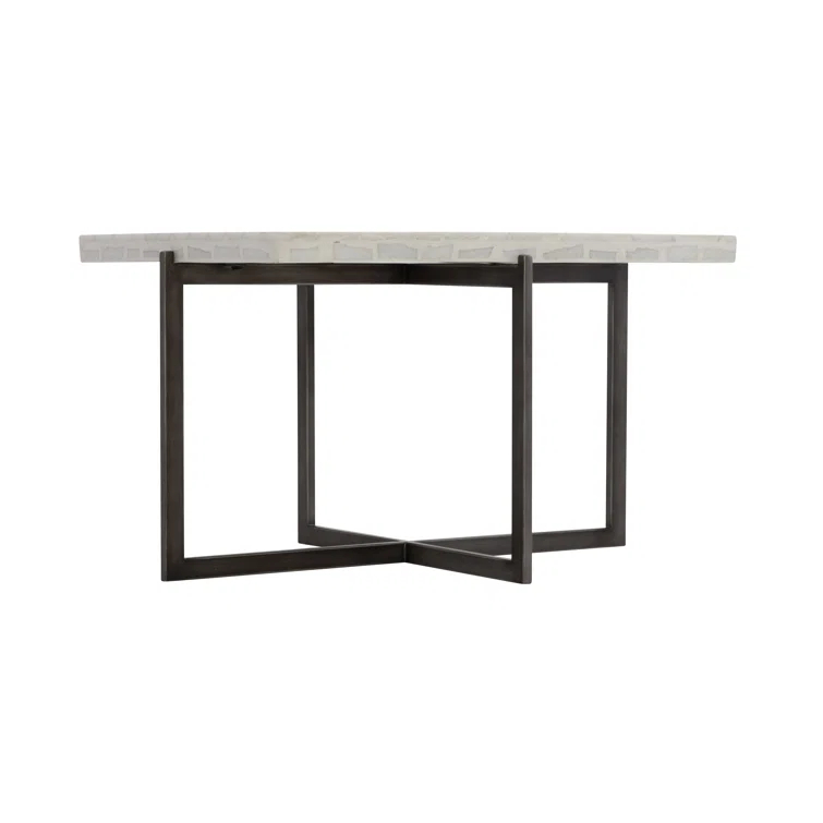 Stillwater Rectangular Concrete Outdoor Coffee Table