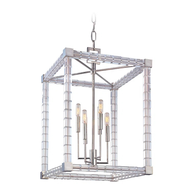Alpine 6 - Light Square / Rectangle Chandelier