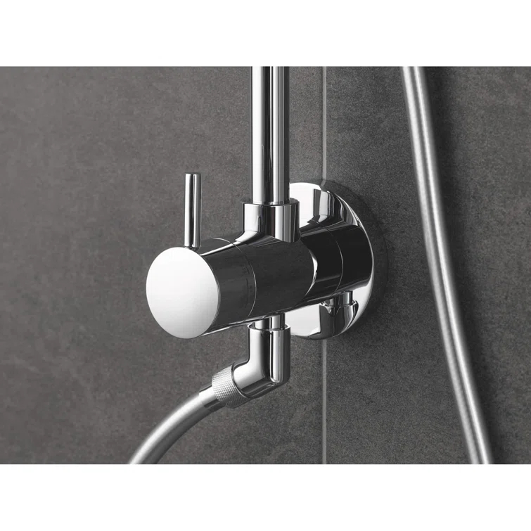 Retro-Fit™ Volume Control Pressure-Balanced Complete Shower System with SpeedClean Technology