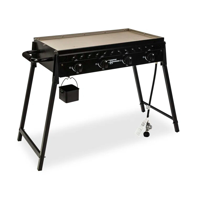 Country Smokers 4 - Burner Flat Top Gas Griddle