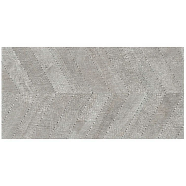 Chevron 24 in. x 48 in. Matte Porcelain Floor and Wall Tile (15.49 Sq. Ft. / Case)