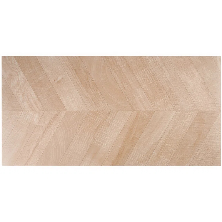 Chevron 24 in. x 48 in. Matte Porcelain Floor and Wall Tile (15.49 Sq. Ft. / Case)