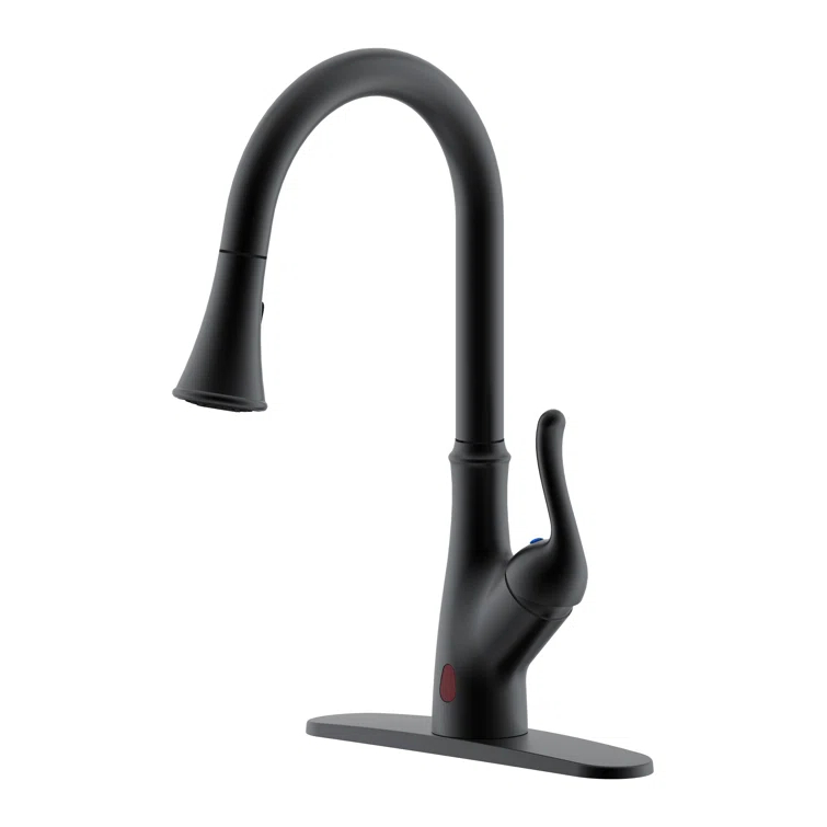 RunFine Group Brisbane Pull Down Touchless Kitchen Faucet