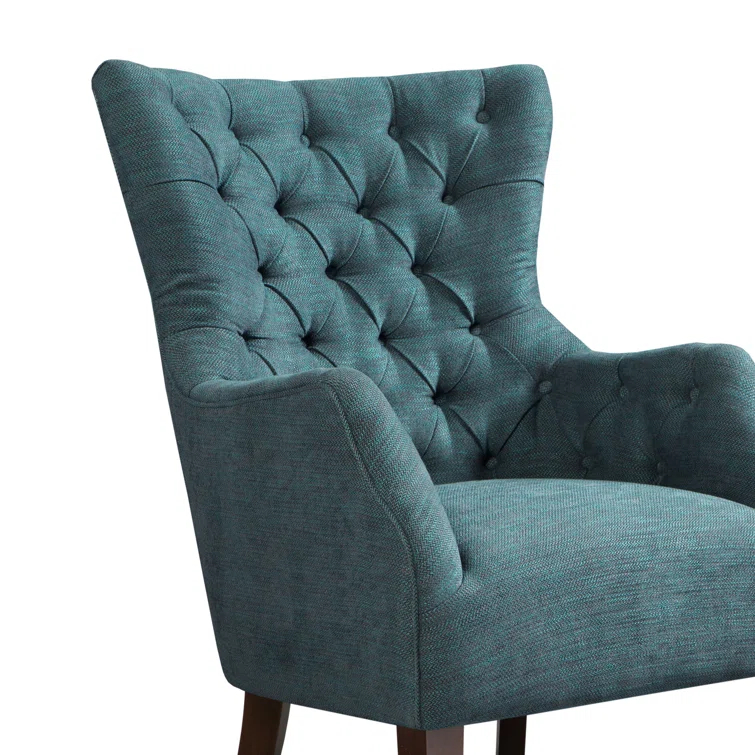 Tufted Wingback Accent Chair