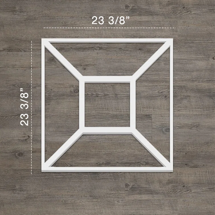 Marion Architectural Grade PVC Decorative Fretwork Wall Panels