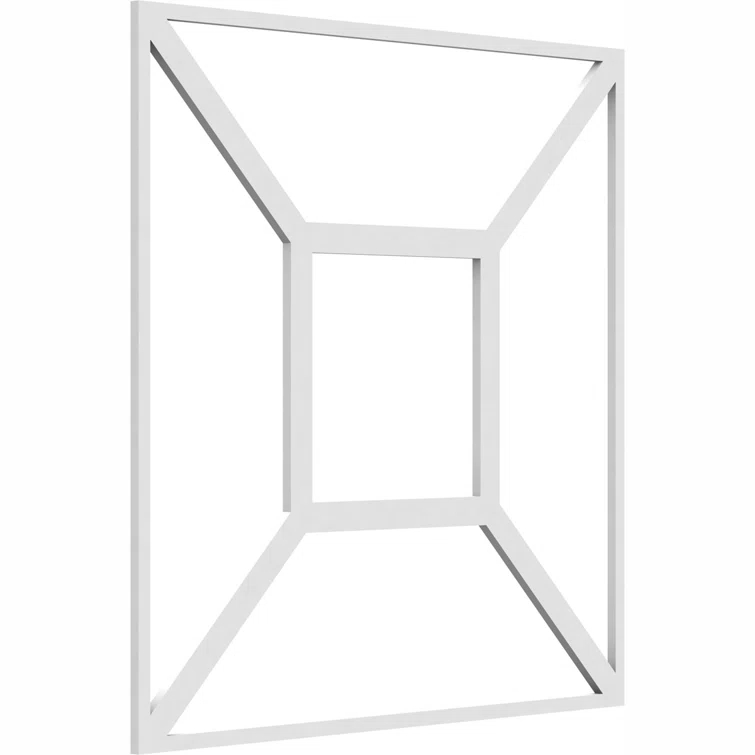 Marion Architectural Grade PVC Decorative Fretwork Wall Panels