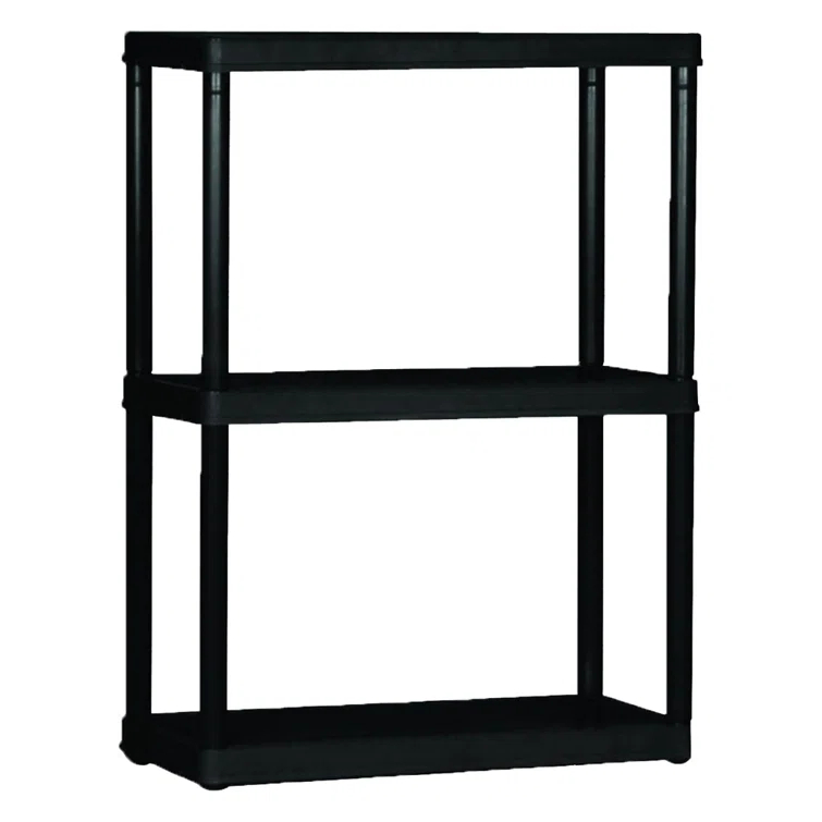 Gracious Living Storage 24'' W Plastic Shelving Unit