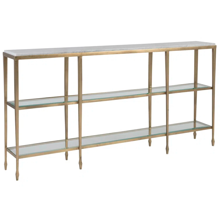 Artistica Home Signature Designs Sashay Gold Console