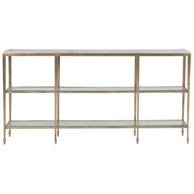 Artistica Home Signature Designs Sashay Gold Console