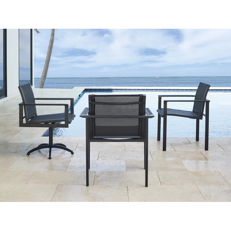 South Beach Swivel Rocker Dining Chair