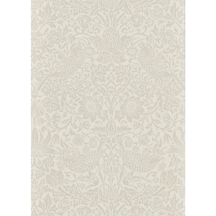 Morris & Co. Pure Strawberry Thief Wallpaper | Perigold