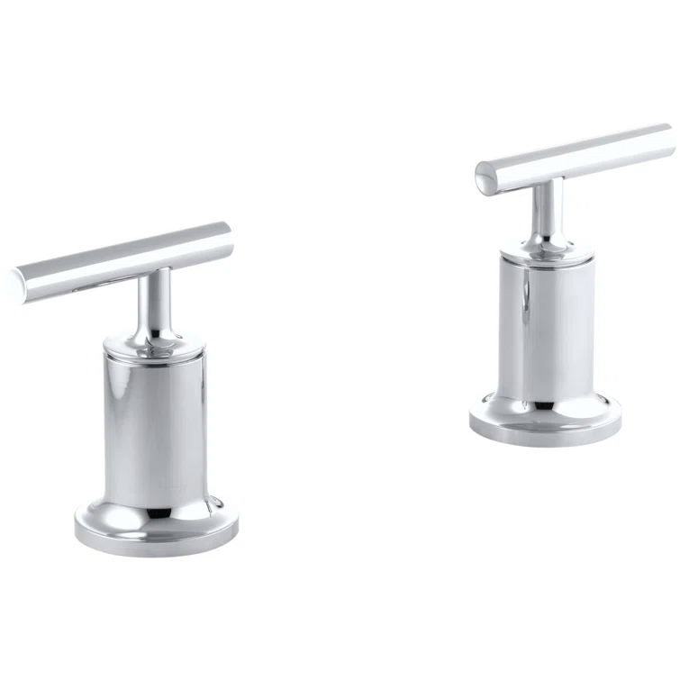 Purist® Deck- or Wall-Mount High-Flow Bath Trim with Lever Handles