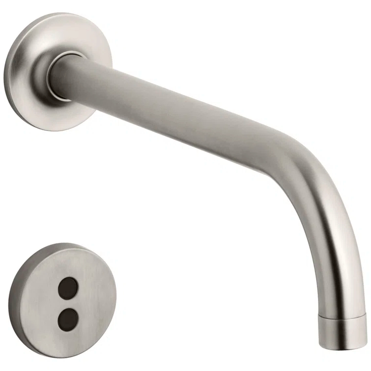 Purist® Wall-Mount Commercial Bathroom Sink Faucet Trim with 9" 90-Degree Spout and Insight Technology