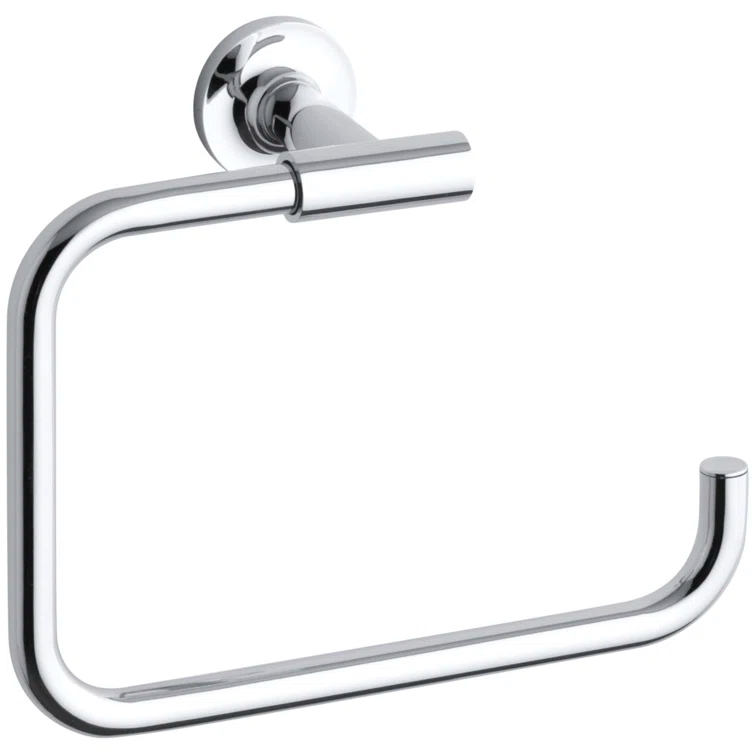 Purist® Wall Mounted Towel Ring for Bathroom, Metal Bathroom Hand Towel Ring