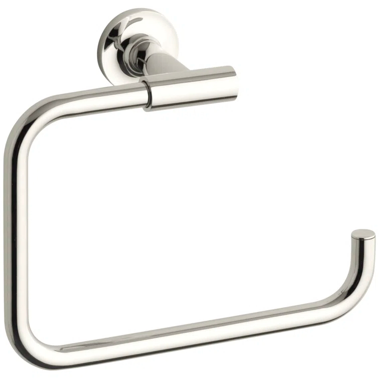 Purist® Wall Mounted Towel Ring for Bathroom, Metal Bathroom Hand Towel Ring
