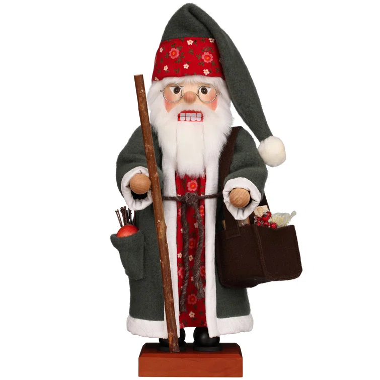 Alexander Taron 19" Christian Ulbricht Limited Edition Santa with Fruit Christmas Nutcracker
