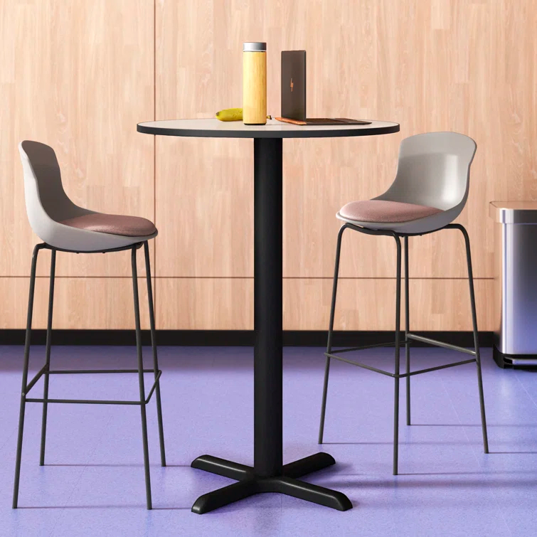 Regency Cain Square X-Base Cafe Table