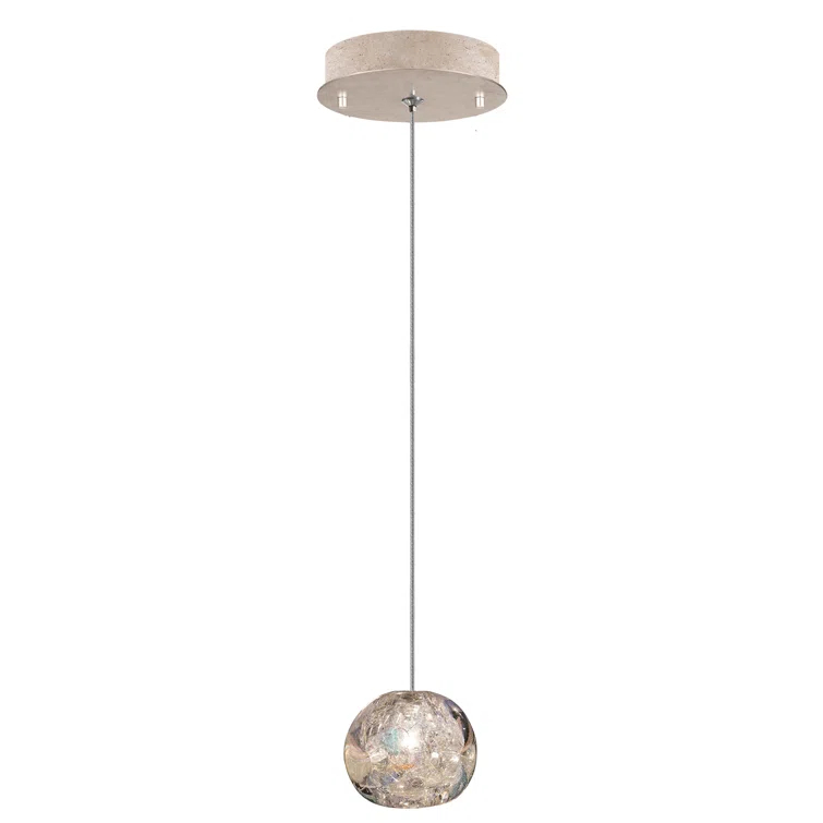 Fine Art Handcrafted Lighting Natural Inspirations 1 - Light Unique Bulb Pendant