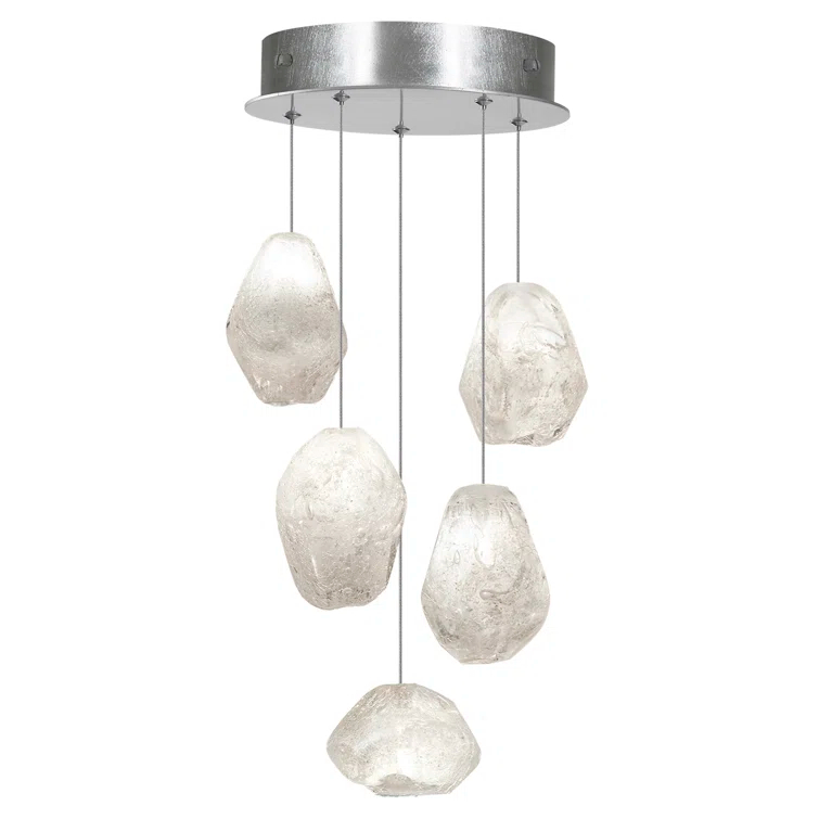 Fine Art Handcrafted Lighting Natural Inspirations 12" Round Pendant