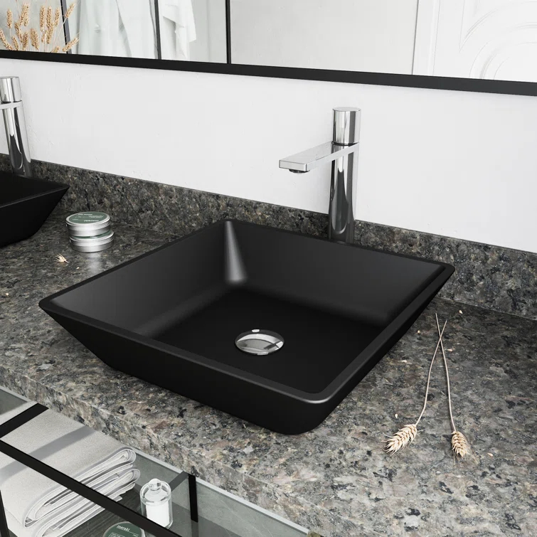Gotham 12" H Single Handle Vessel Sink Bathroom Faucet