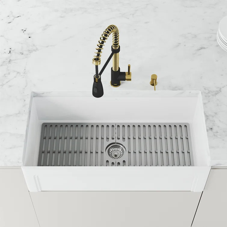 Brant EternalSeal Single Handle Pull-Down Kitchen Faucet with Dual Mode Sprayer