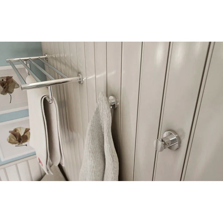 Bathroom Butler 4693MBLK 1 Wall Towel Rack