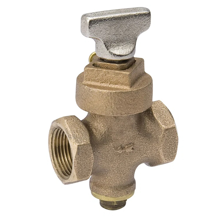 Mueller Stop and Drain Valve