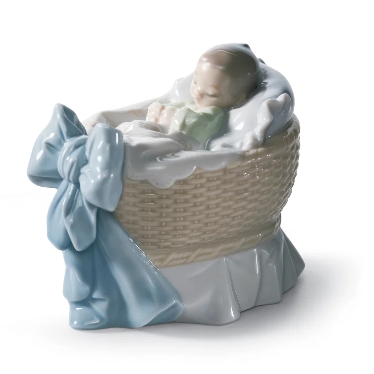 Lladro A New Treasure Boy Figurine