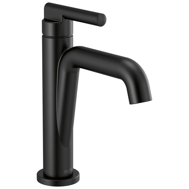 Single-Hole Single-handle Bathroom Faucet with Drain Assembly