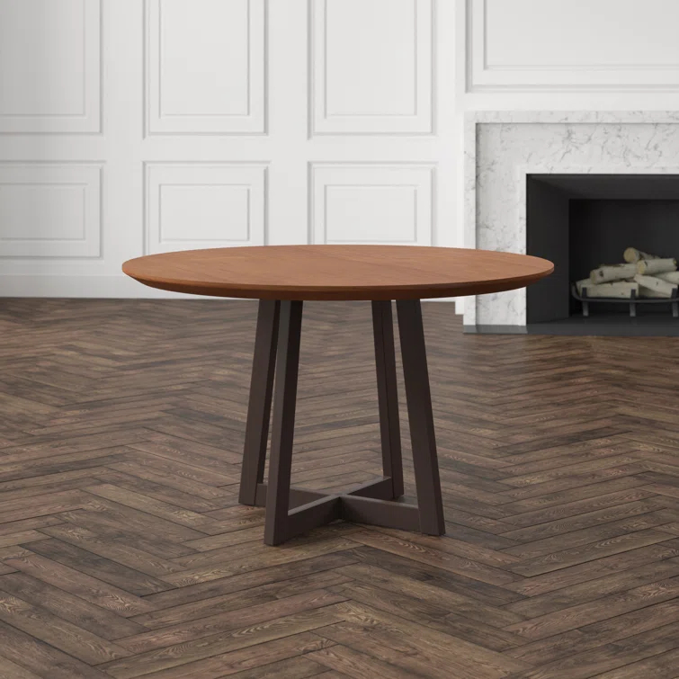 Loon Peak® Kerris Acacia Wood Dining Table & Reviews | Wayfair
