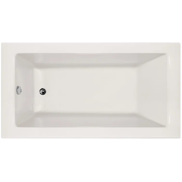 Designer Sydney 60" x 30" Alcove Soaking Acrylic Bathtub