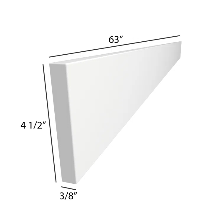 True Solid Surface Backsplash