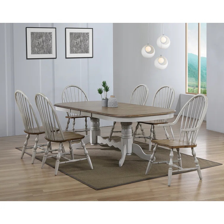 Country Grove 6 - Person Double Pedestal Dining Set