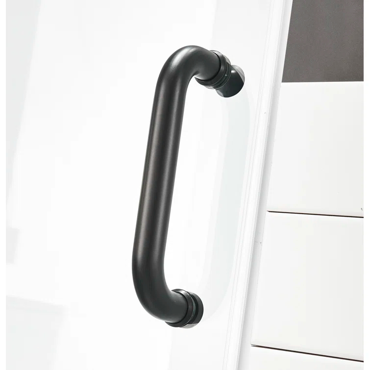 Fellow Series 30" x 72" Hinged Frameless Shower Door