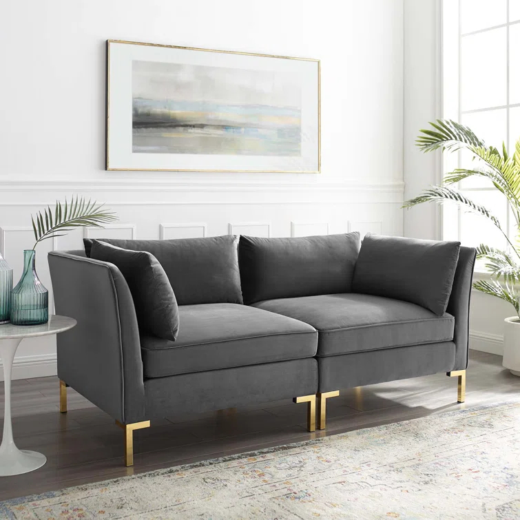 Modway Ardent Performance Velvet Loveseat