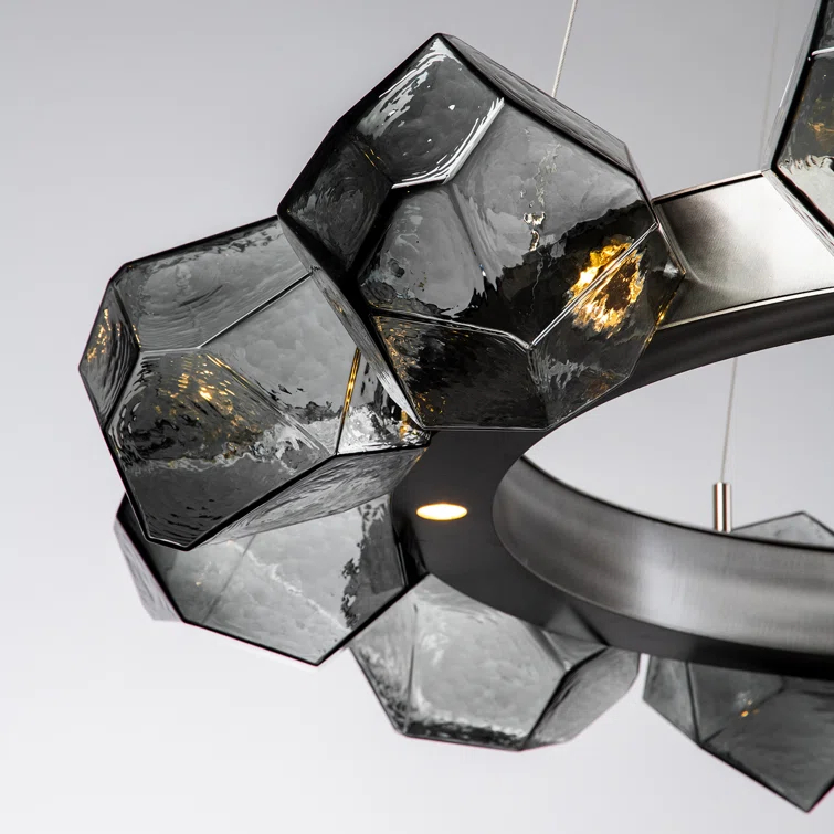 Gem Radial Ring Chandelier