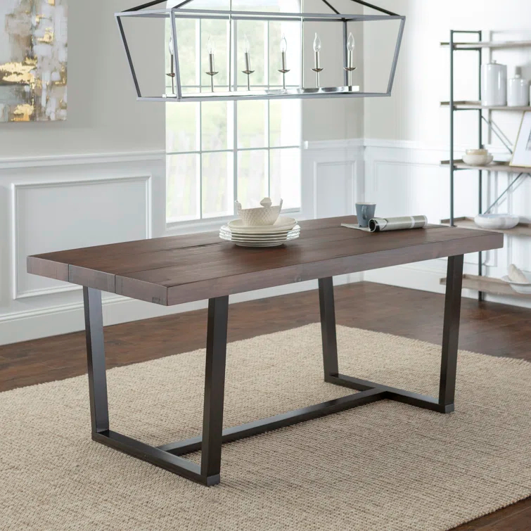 Amarapal Pine Solid Wood Dining Table