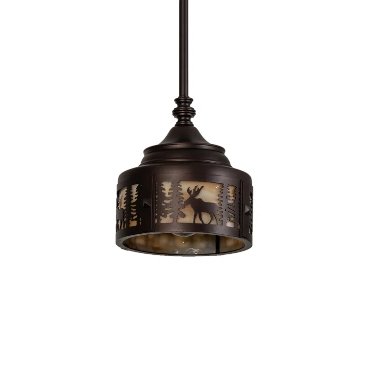 Rustic Lodge 1 - Light Single Pendant