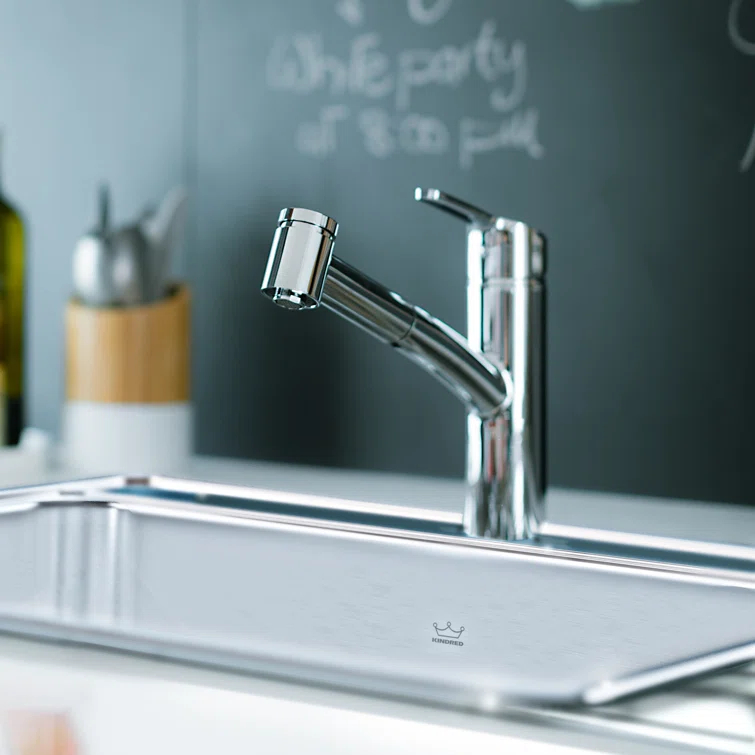 Creemore 25'' L Drop-In Single Bowl Stainless Steel Kitchen Sink