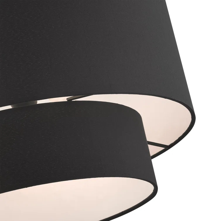 Croyle 3 - Light Dimmable Drum Chandelier