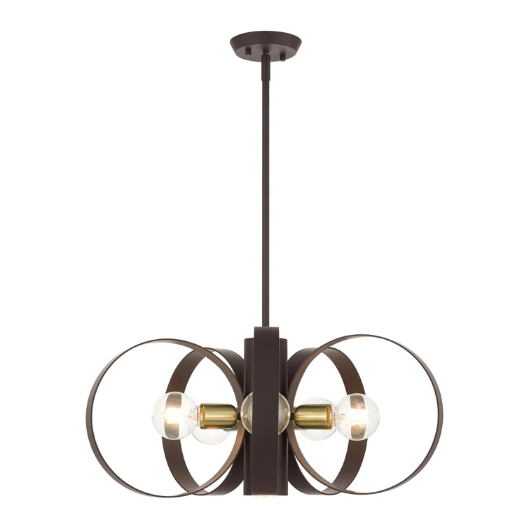 Babara 6 - Light Dimmable Geometric Chandelier