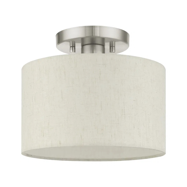 Zipcode Design™ Darian Fabric Semi Flush Mount