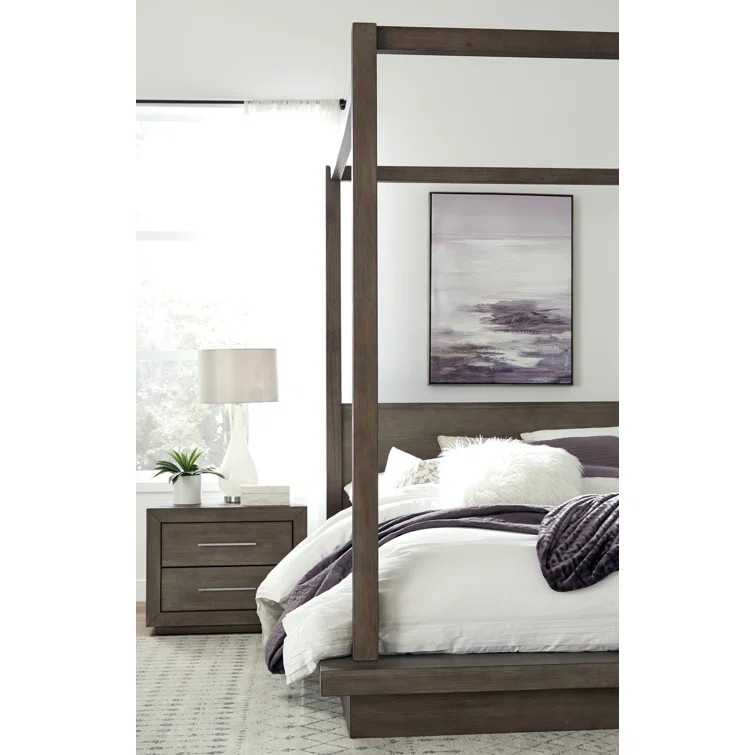 Brooks Solid Wood Canopy Bed