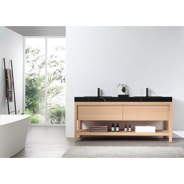 Ariane 72.05'' Double Bathroom Vanity